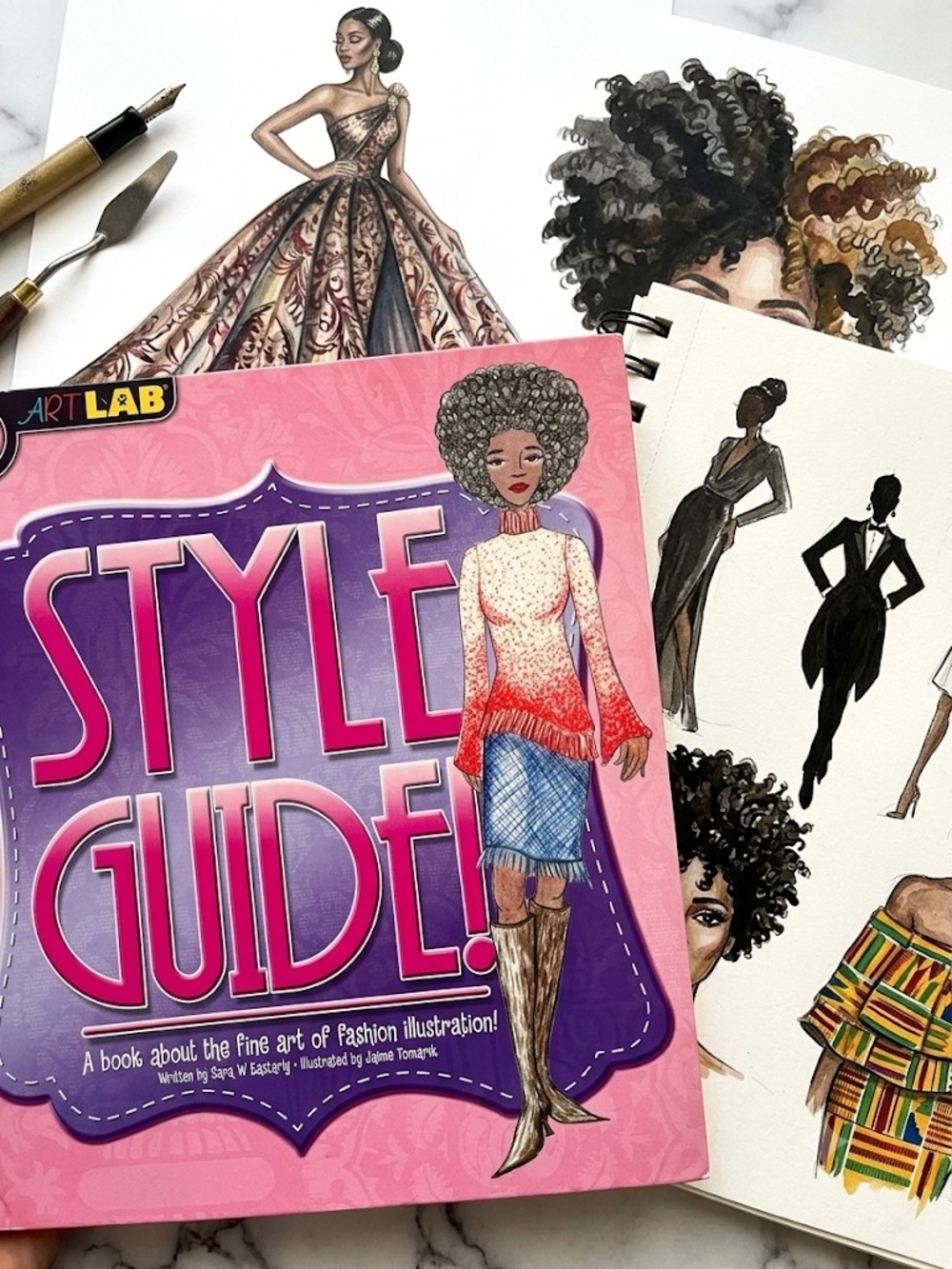 Style Guide! Fashion Illustration Book - By Sara W. Easterly